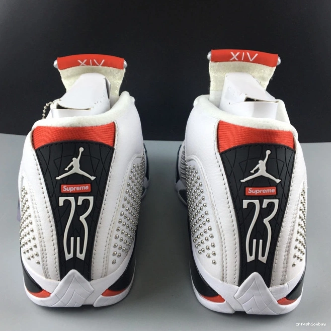 Retro BV7630-106 Jordan 14 White Air 1124